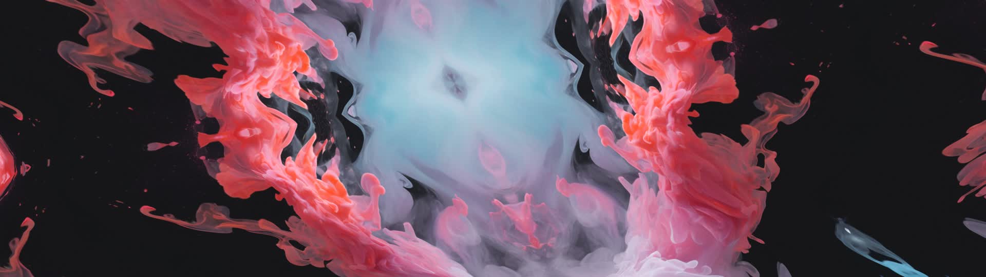 抽象水墨流体变幻彩墨扩散晕染背景视频的预览图