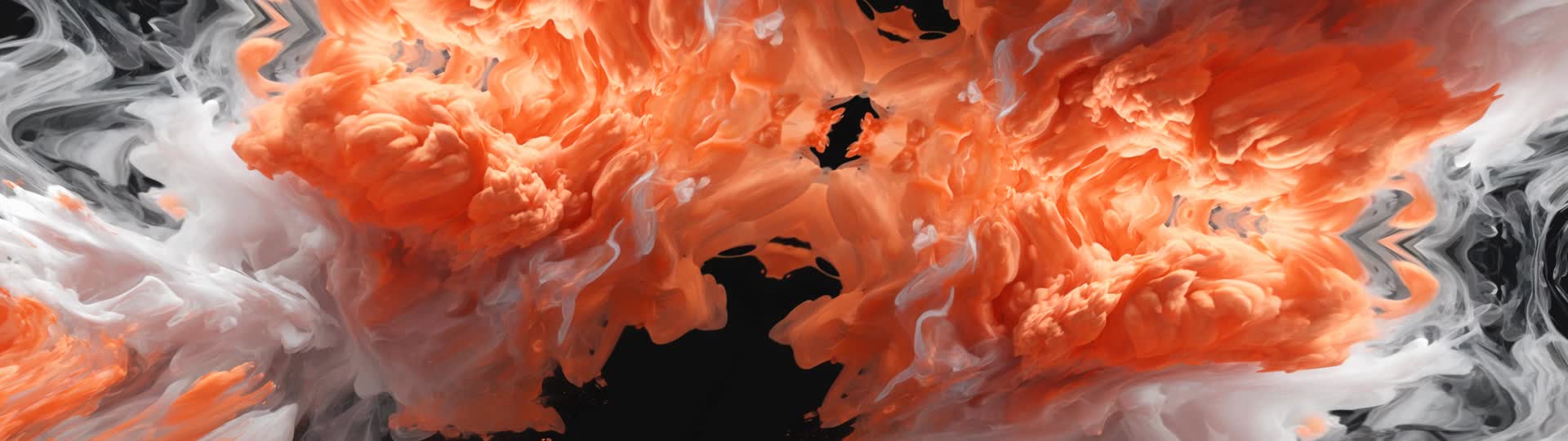 抽象水墨流体变幻彩墨扩散晕染背景视频的预览图