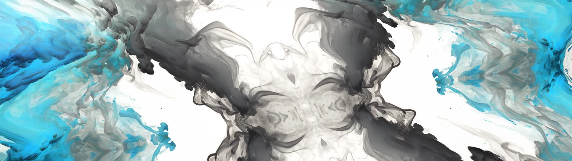 抽象水墨流体变幻彩墨扩散晕染背景视频的预览图