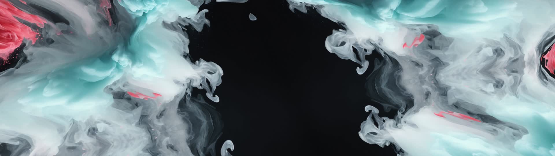 抽象水墨流体变幻彩墨扩散晕染背景视频的预览图