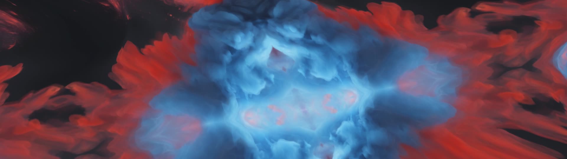 抽象水墨流体变幻彩墨扩散晕染背景视频的预览图