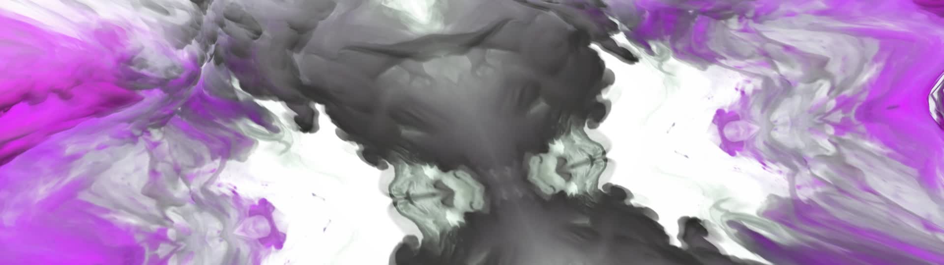 抽象水墨流体变幻彩墨扩散晕染背景视频的预览图