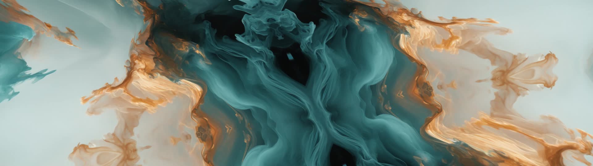 抽象水墨流体艺术变幻彩墨扩散晕染背景视频的预览图