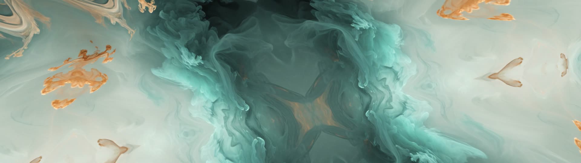 抽象水墨流体艺术变幻彩墨扩散晕染背景视频的预览图