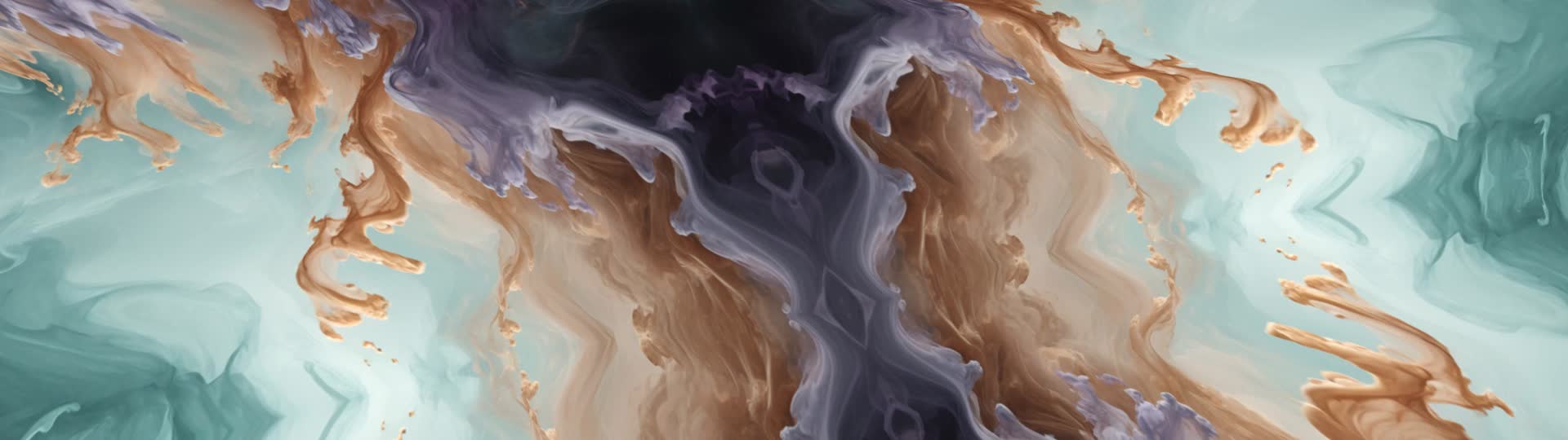 抽象水墨流体艺术变幻彩墨扩散晕染背景视频的预览图