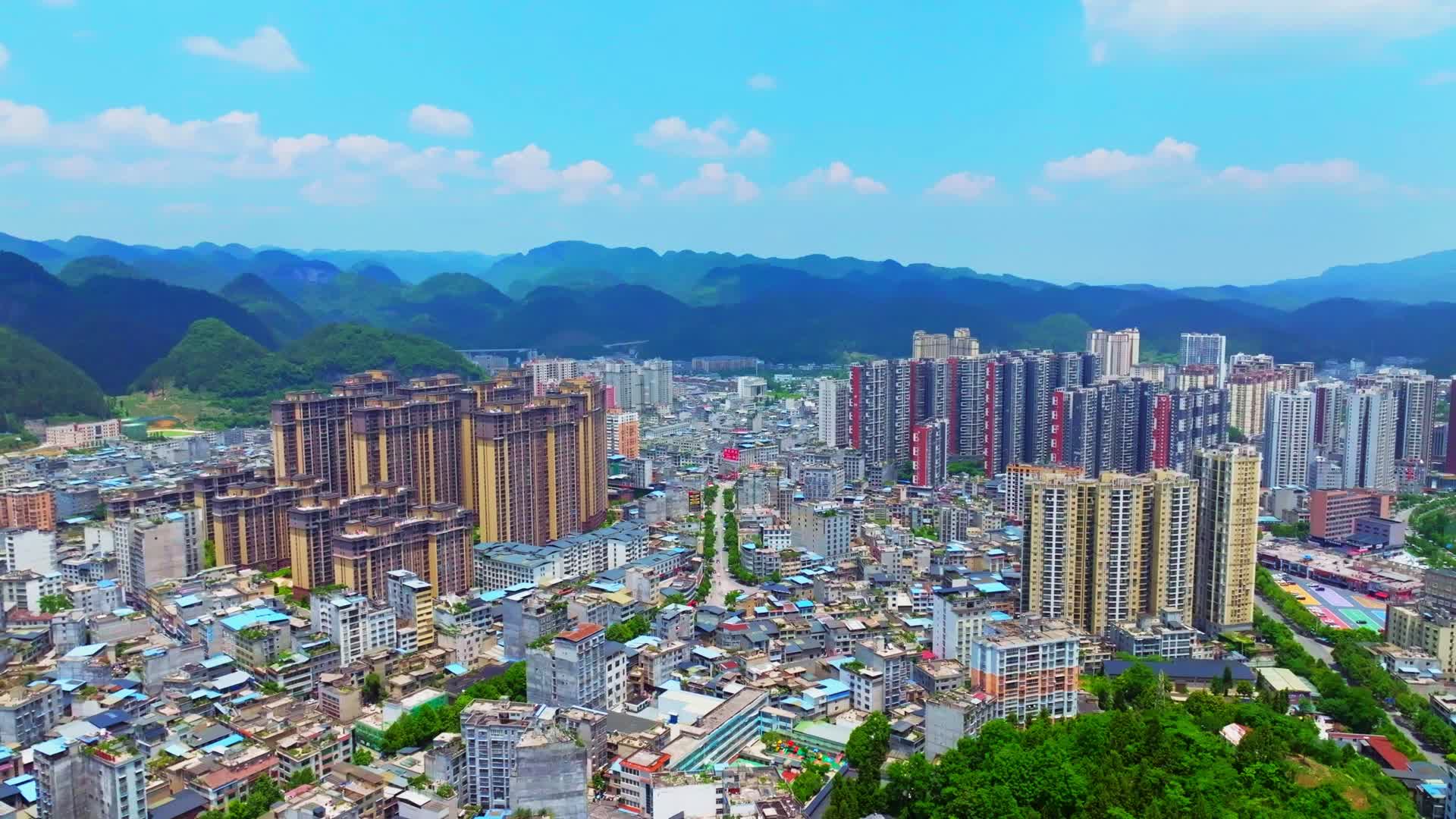 利川市航拍空镜头视频的预览图