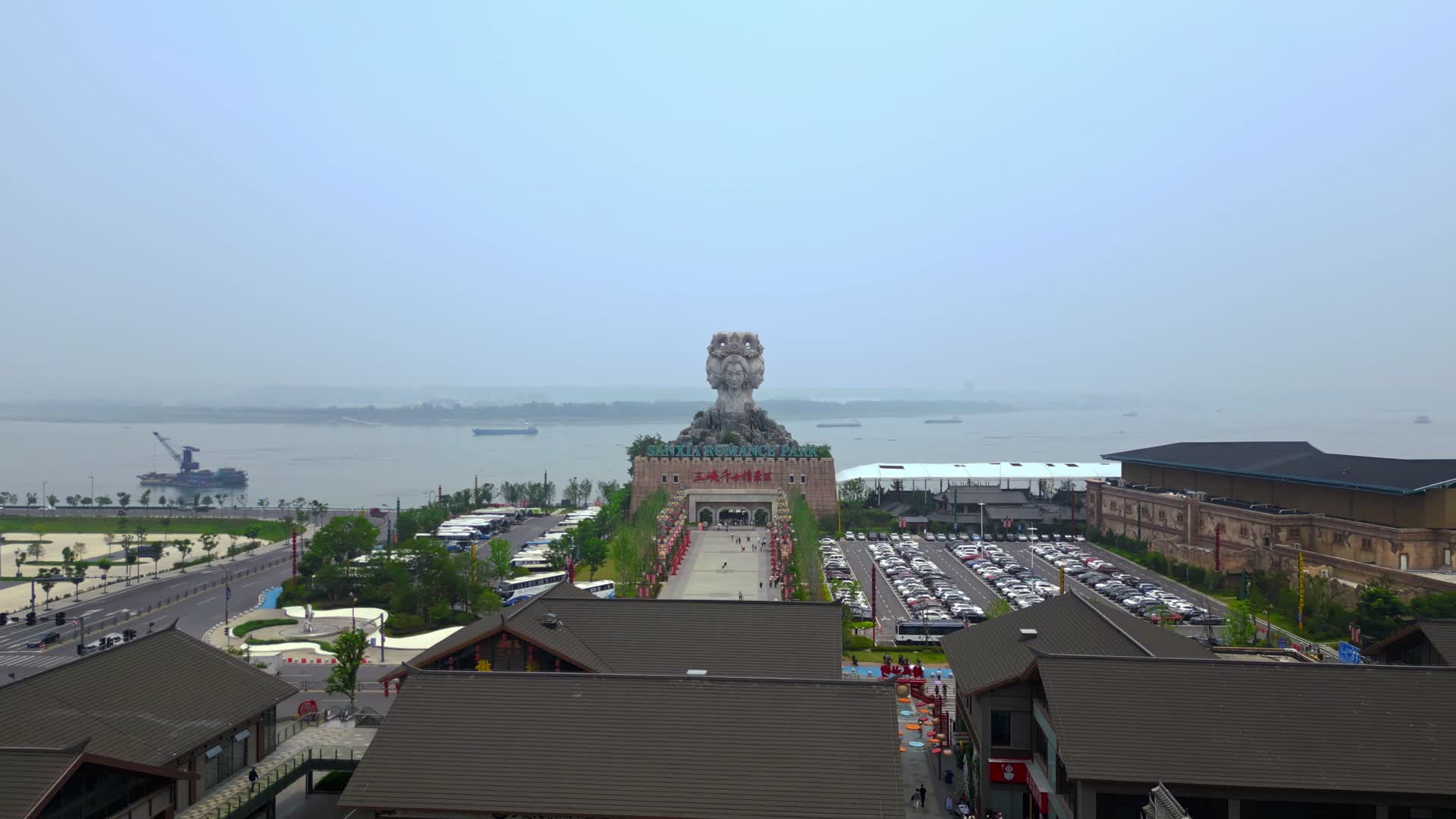 宜都三峡千古情景区视频的预览图