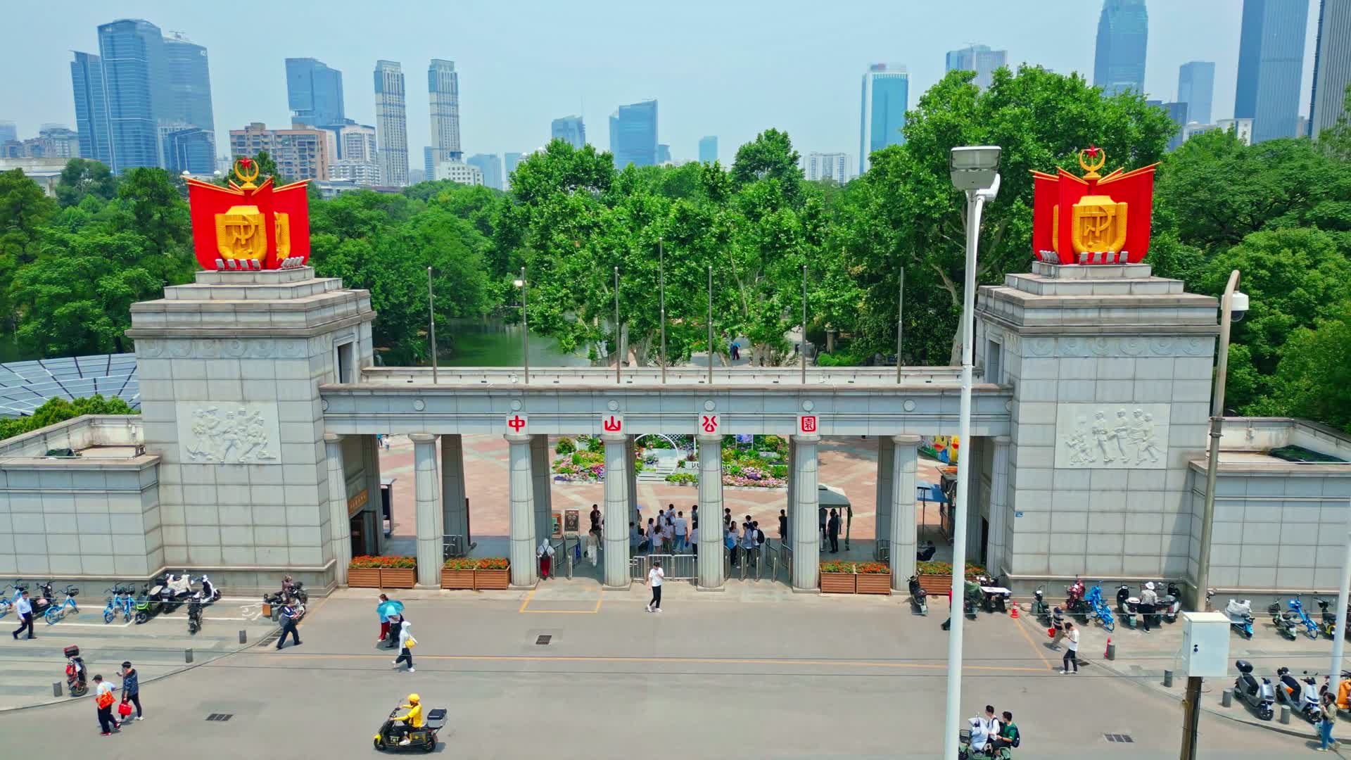 武汉中山公园视频的预览图
