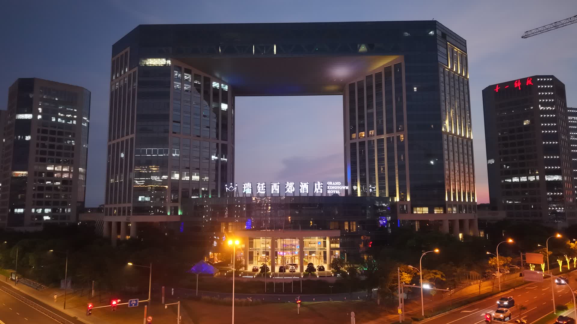 无锡太湖城市航拍自然风光城市风光视频的预览图