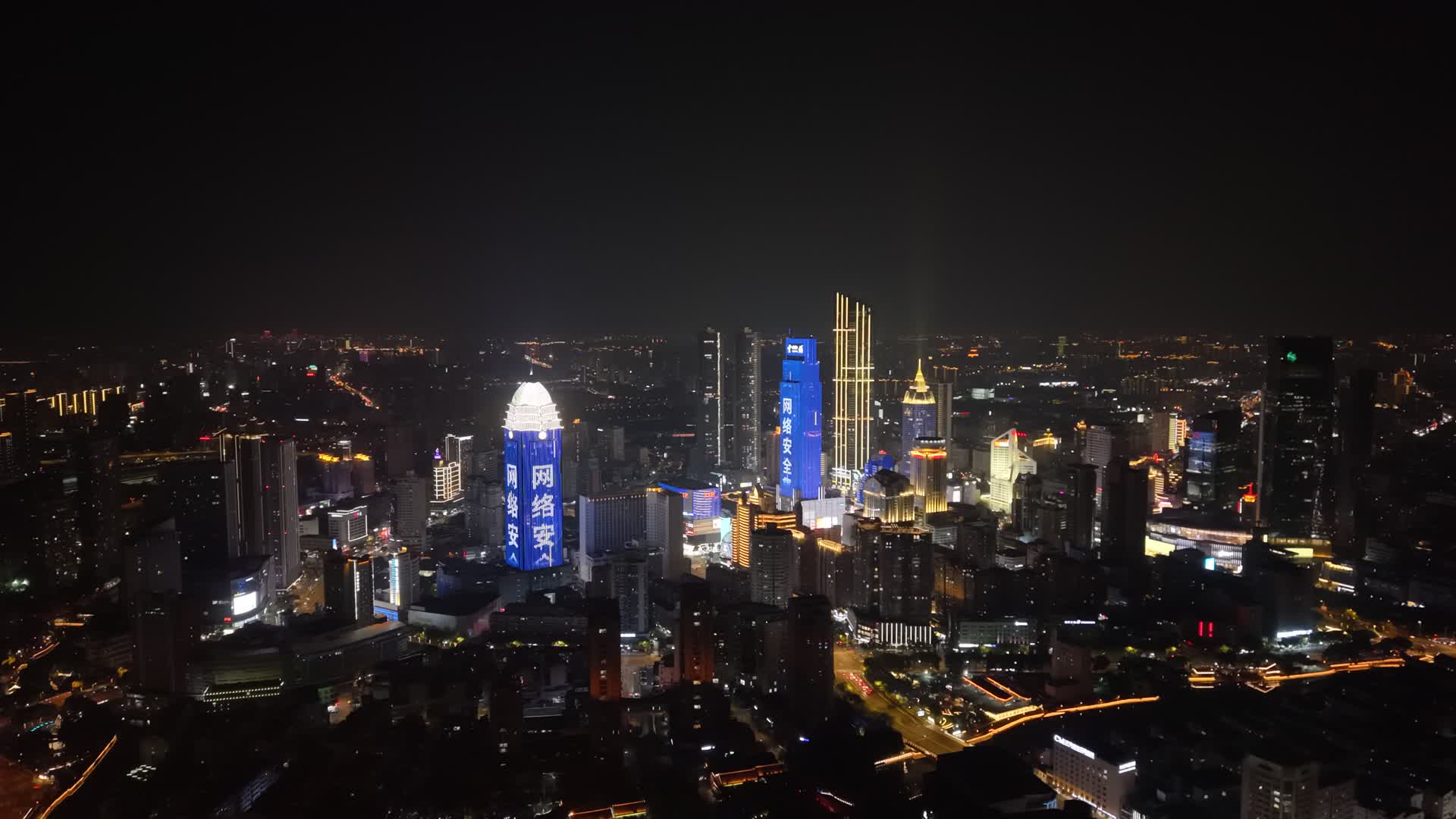 无锡太湖城市航拍自然风光城市风光视频的预览图