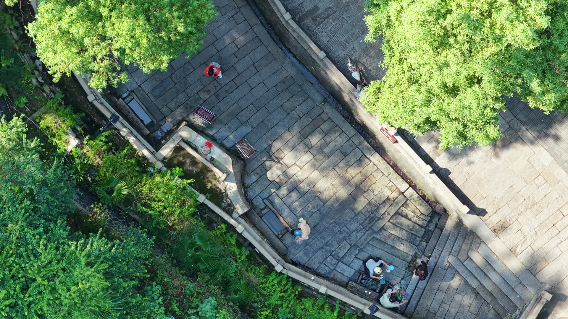 白沙古井航拍视频的预览图