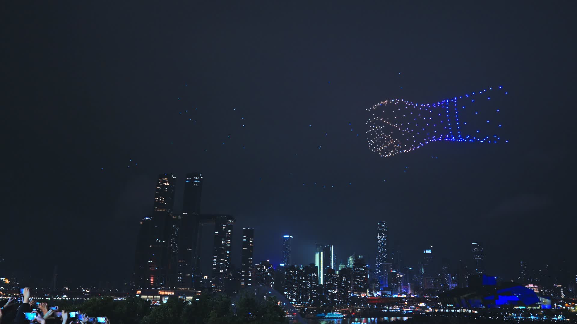 2026重庆城市跨年无人机表演完整版视频的预览图